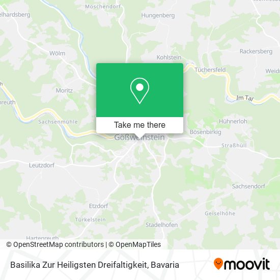 Basilika Zur Heiligsten Dreifaltigkeit map