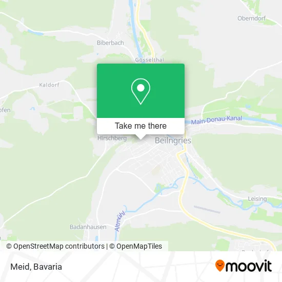 Карта Meid