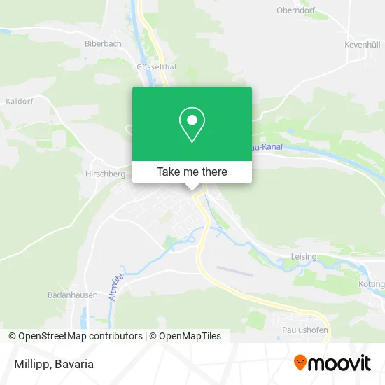 Карта Millipp