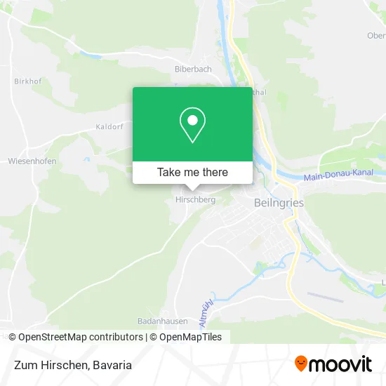 Карта Zum Hirschen