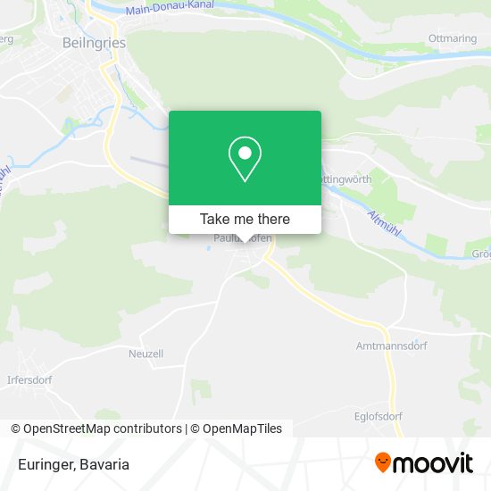 Карта Euringer