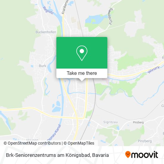 Brk-Seniorenzentrums am Königsbad map