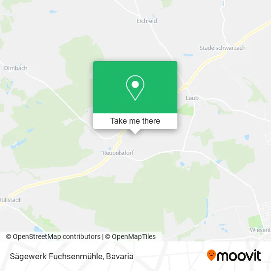 Sägewerk Fuchsenmühle map