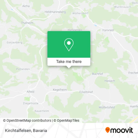Карта Kirchtalfelsen