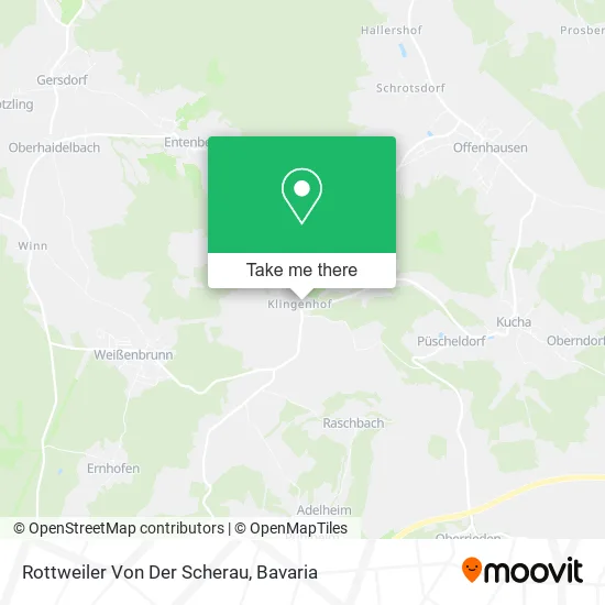 Карта Rottweiler Von Der Scherau