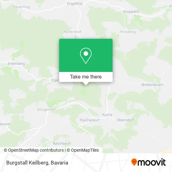 Карта Burgstall Keilberg