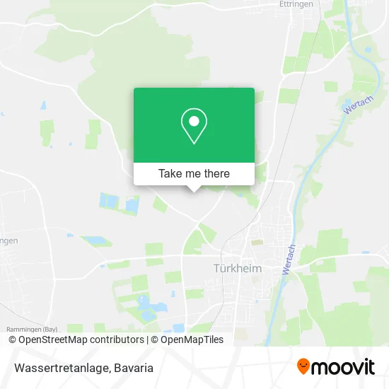 Карта Wassertretanlage