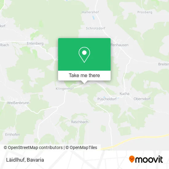 Карта Läidlhuf