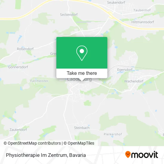 Карта Physiotherapie Im Zentrum