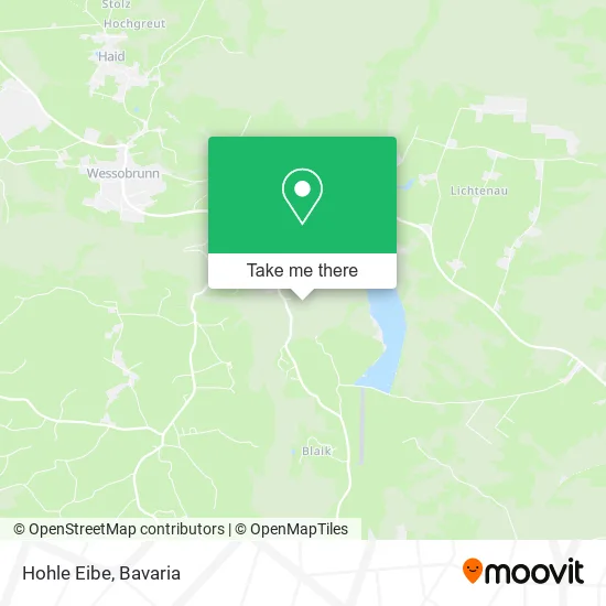 Карта Hohle Eibe