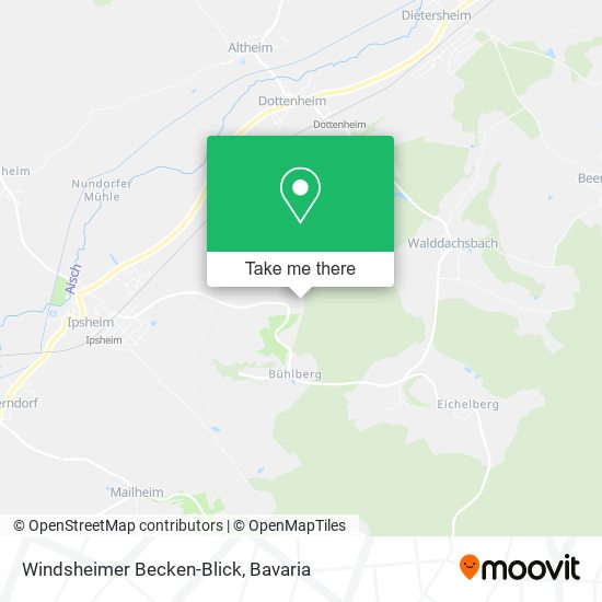 Windsheimer Becken-Blick map