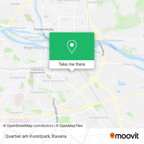 Карта Quartier am Kunstpark