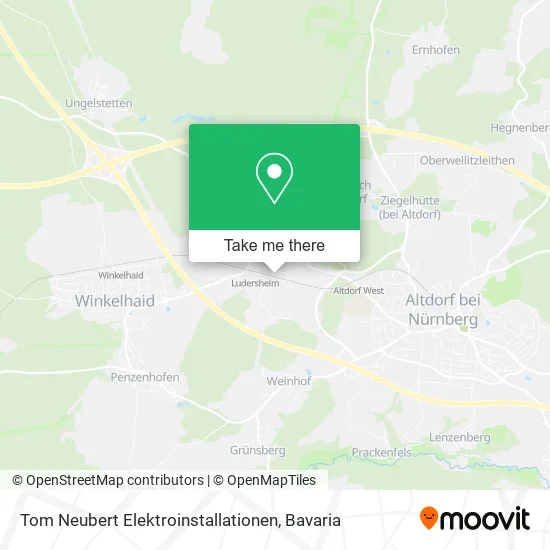Карта Tom Neubert Elektroinstallationen