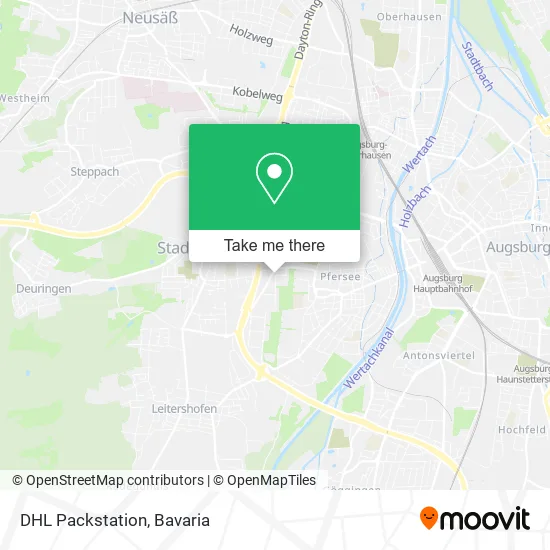 Карта DHL Packstation