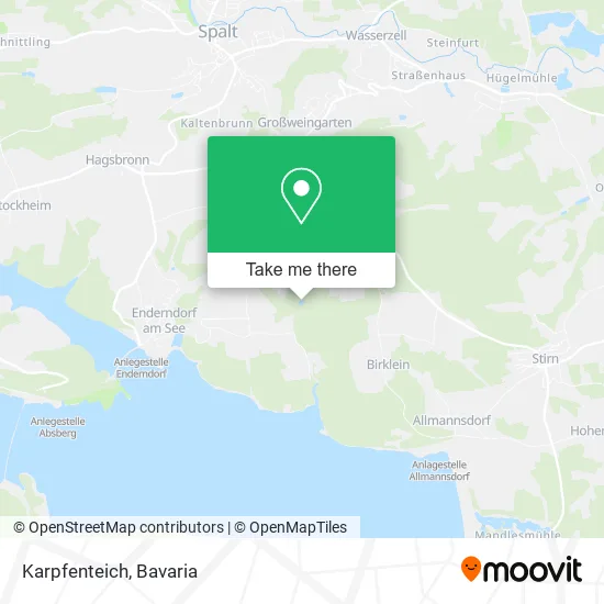 Карта Karpfenteich