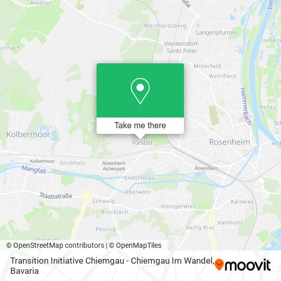 Transition Initiative Chiemgau - Chiemgau Im Wandel map