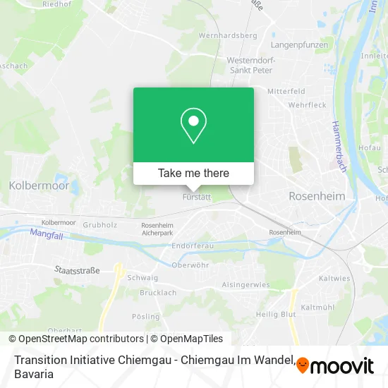 Transition Initiative Chiemgau - Chiemgau Im Wandel map