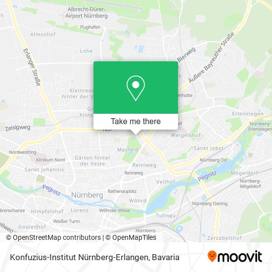 Konfuzius-Institut Nürnberg-Erlangen map