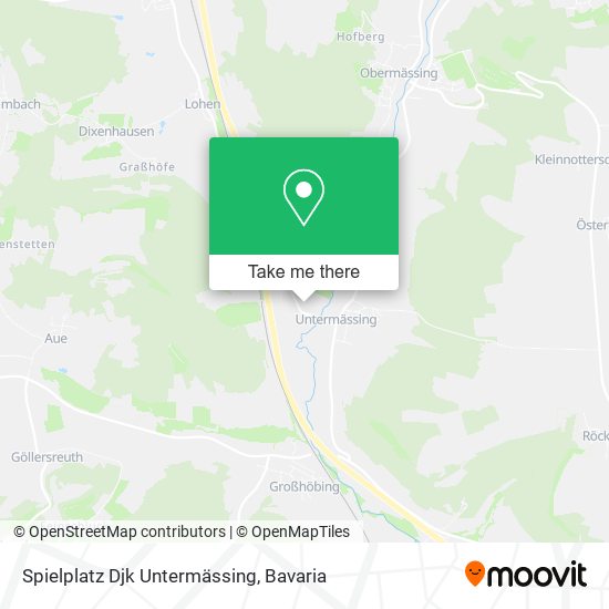 Карта Spielplatz Djk Untermässing
