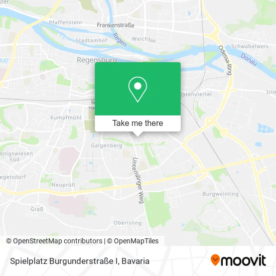 Карта Spielplatz Burgunderstraße I