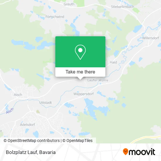 Карта Bolzplatz Lauf