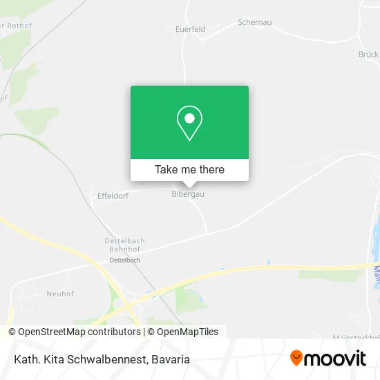 Карта Kath. Kita Schwalbennest