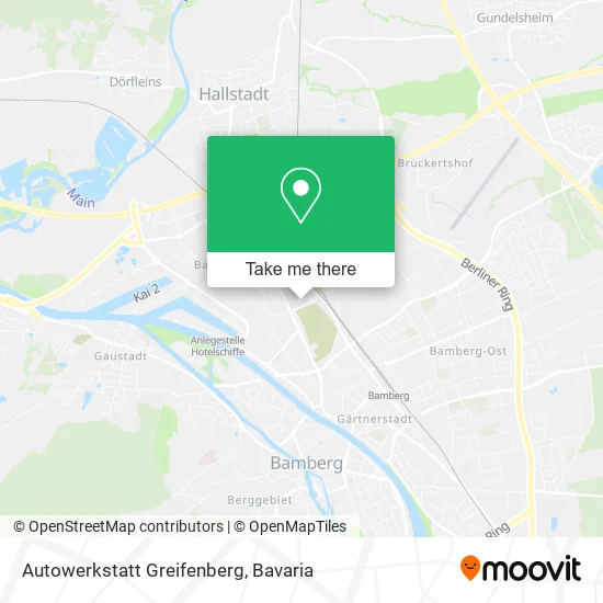 Карта Autowerkstatt Greifenberg