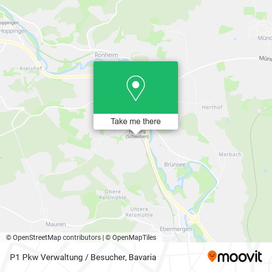 P1 Pkw Verwaltung / Besucher map