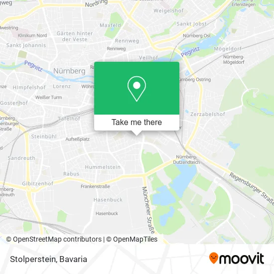 Карта Stolperstein