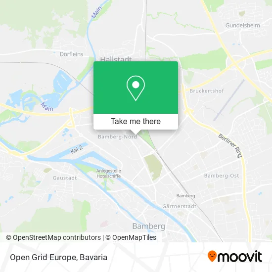 Карта Open Grid Europe