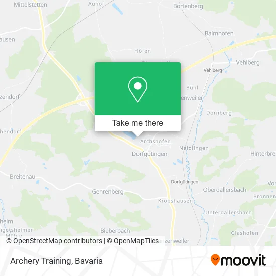 Карта Archery Training