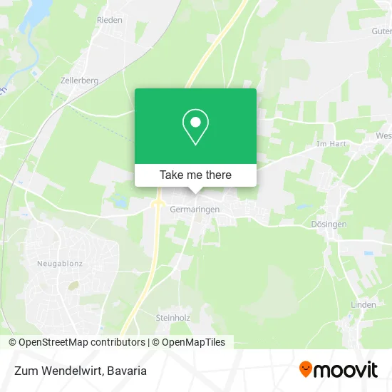 Карта Zum Wendelwirt