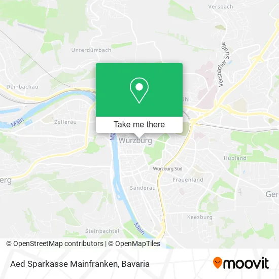 Карта Aed Sparkasse Mainfranken