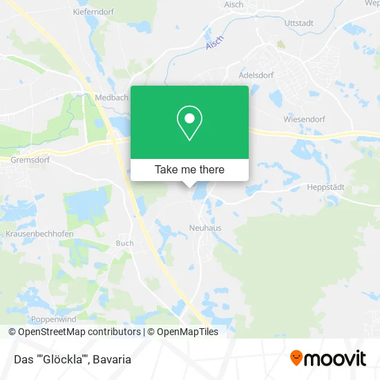 Карта Das ""Glöckla""