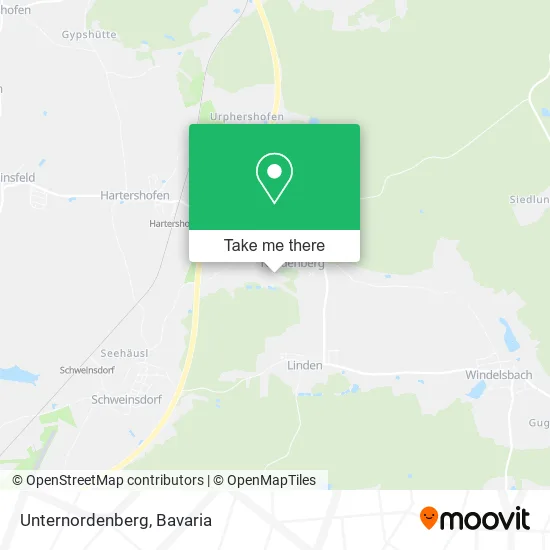 Карта Unternordenberg