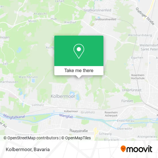 Карта Kolbermoor
