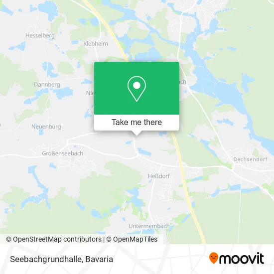 Карта Seebachgrundhalle
