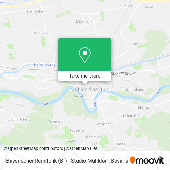 Bayerischer Rundfunk (Br) - Studio Mühldorf map