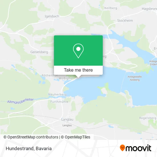 Карта Hundestrand