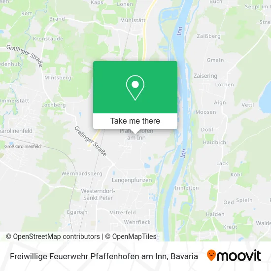 Карта Freiwillige Feuerwehr Pfaffenhofen am Inn