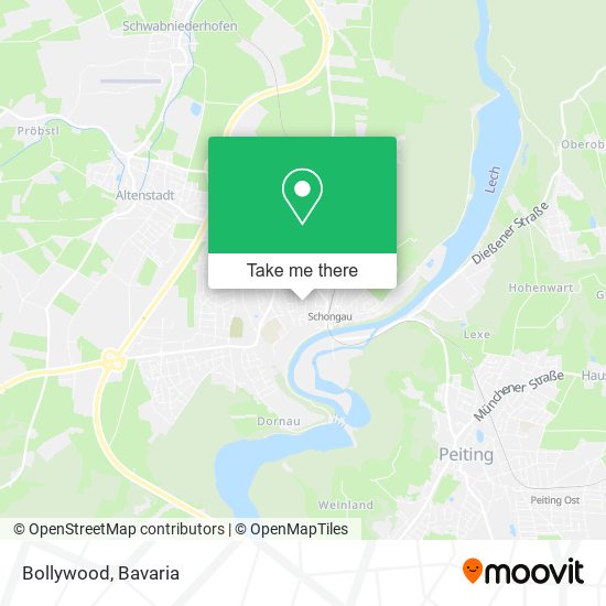 Bollywood map