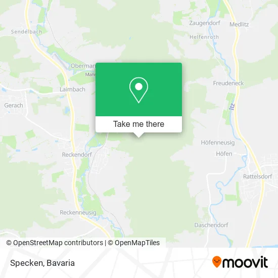 Карта Specken