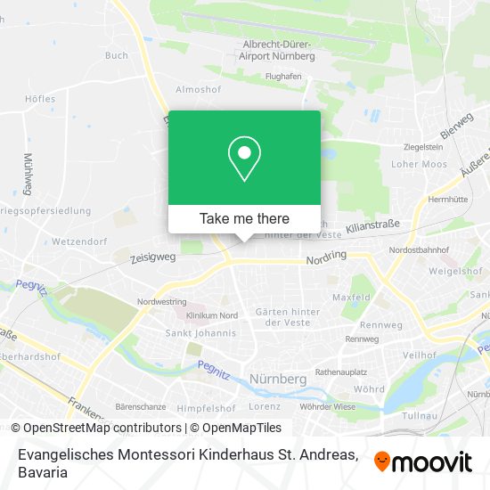 Evangelisches Montessori Kinderhaus St. Andreas map