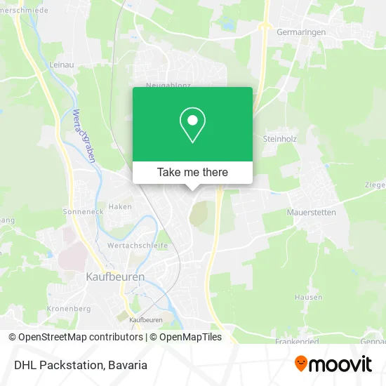 Карта DHL Packstation