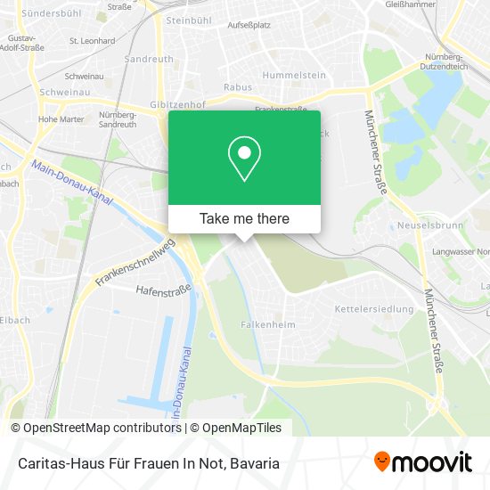 Caritas-Haus Für Frauen In Not map