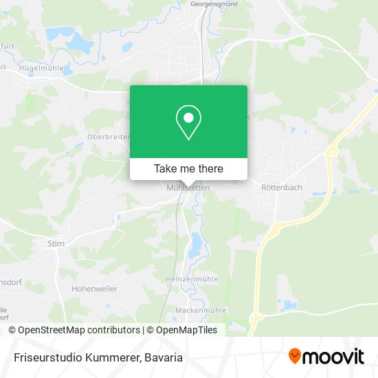 Карта Friseurstudio Kummerer
