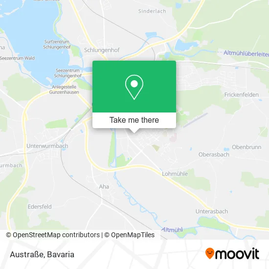 Карта Austraße