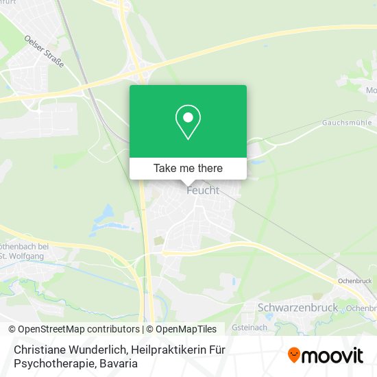 Christiane Wunderlich, Heilpraktikerin Für Psychotherapie map