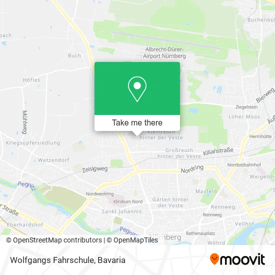 Карта Wolfgangs Fahrschule