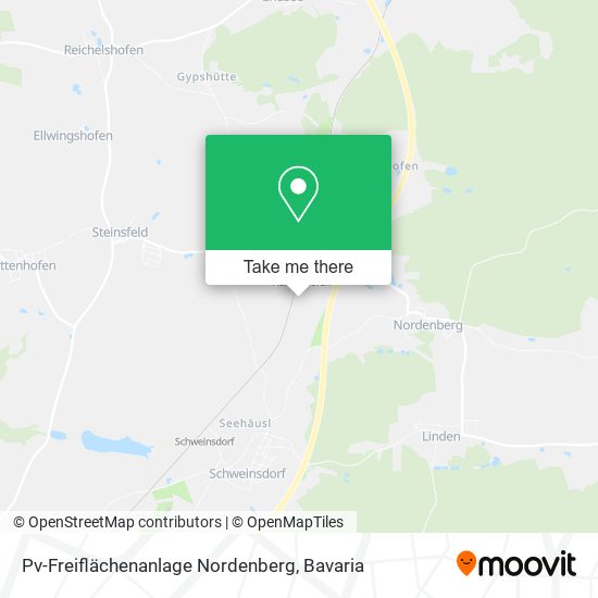 Pv-Freiflächenanlage Nordenberg map